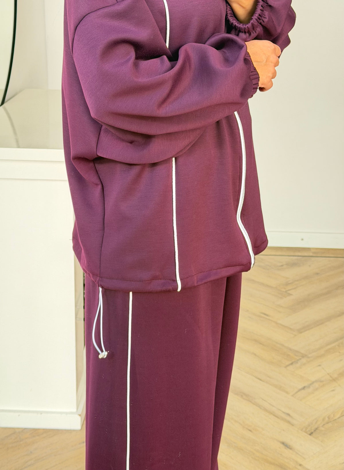 Amy tracksuit burgundy