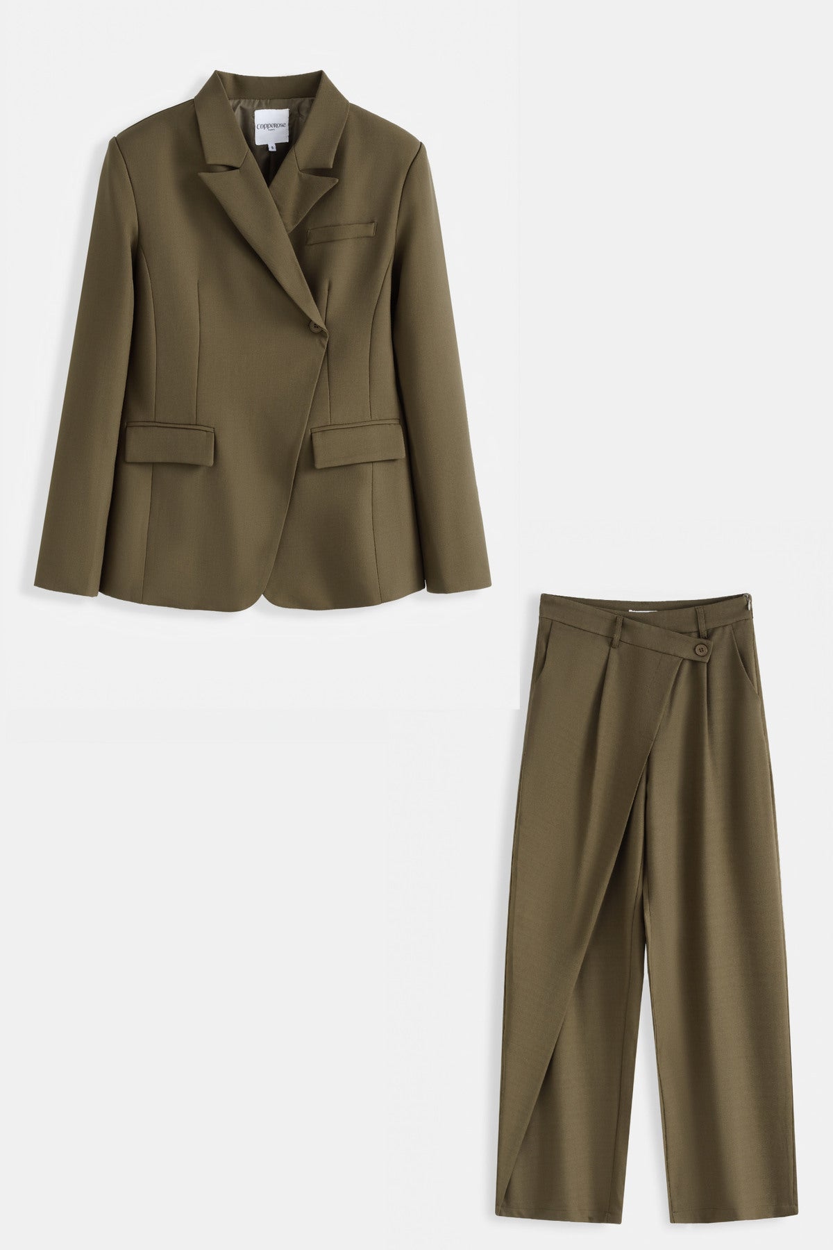 Katy asymmetric set green