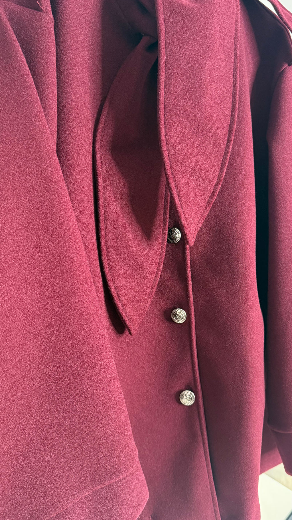 Louise jacket burgundy