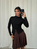 Elena top black